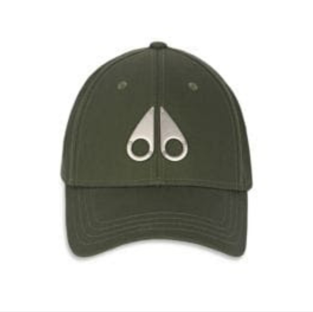 NEW Authentic Moose Knuckles LOGO ICON CAP BASEBALL HAT GREEN ADJUSTABLE UNISEX‎